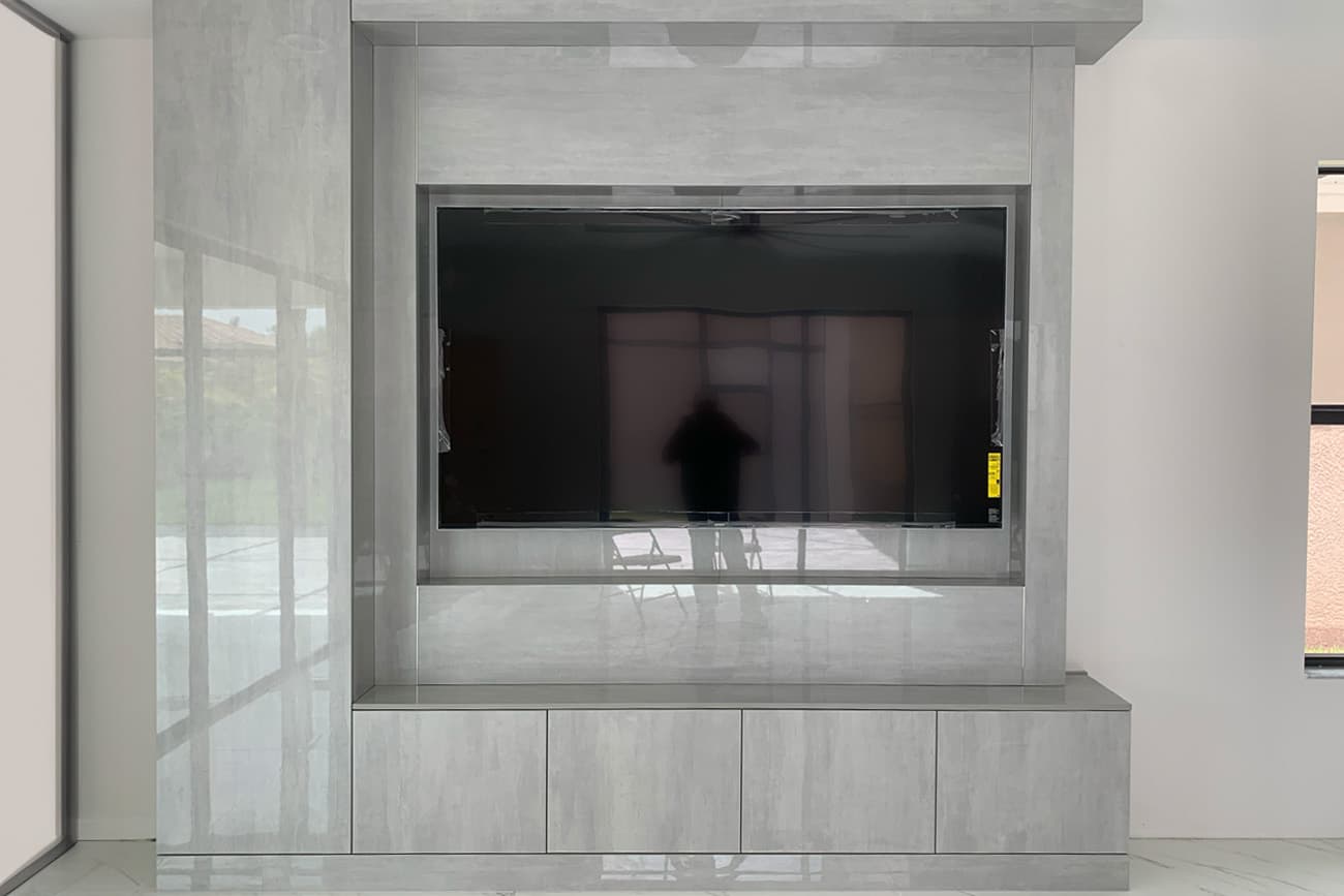 Entertainment Centers project 15